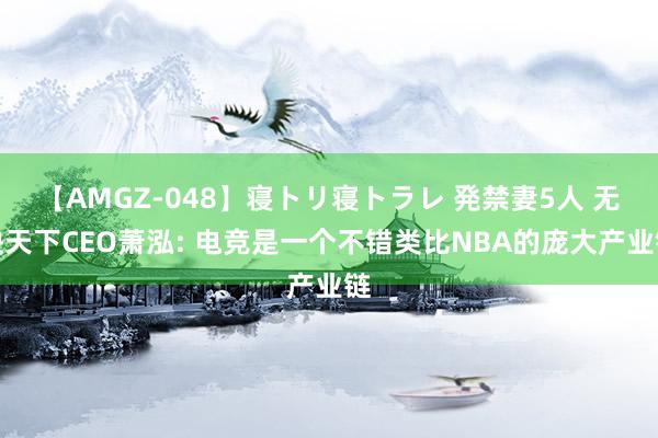 【AMGZ-048】寝トリ寝トラレ 発禁妻5人 无缺天下CEO萧泓: 电竞是一个不错类比NBA的庞大产业链