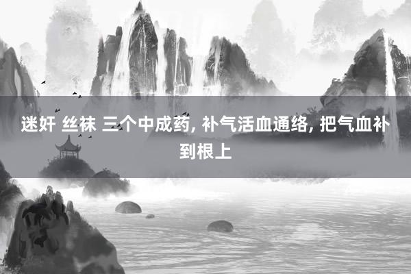 迷奸 丝袜 三个中成药， 补气活血通络， 把气血补到根上
